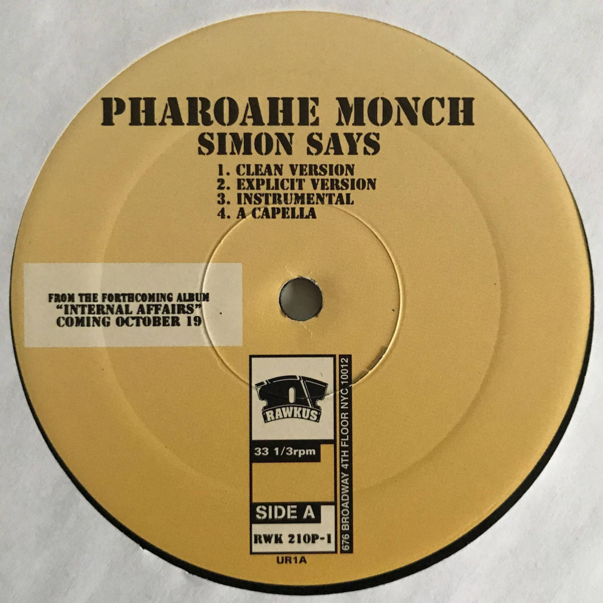 Pharoahe Monch - Simon Says / Next Sh*t_画像2