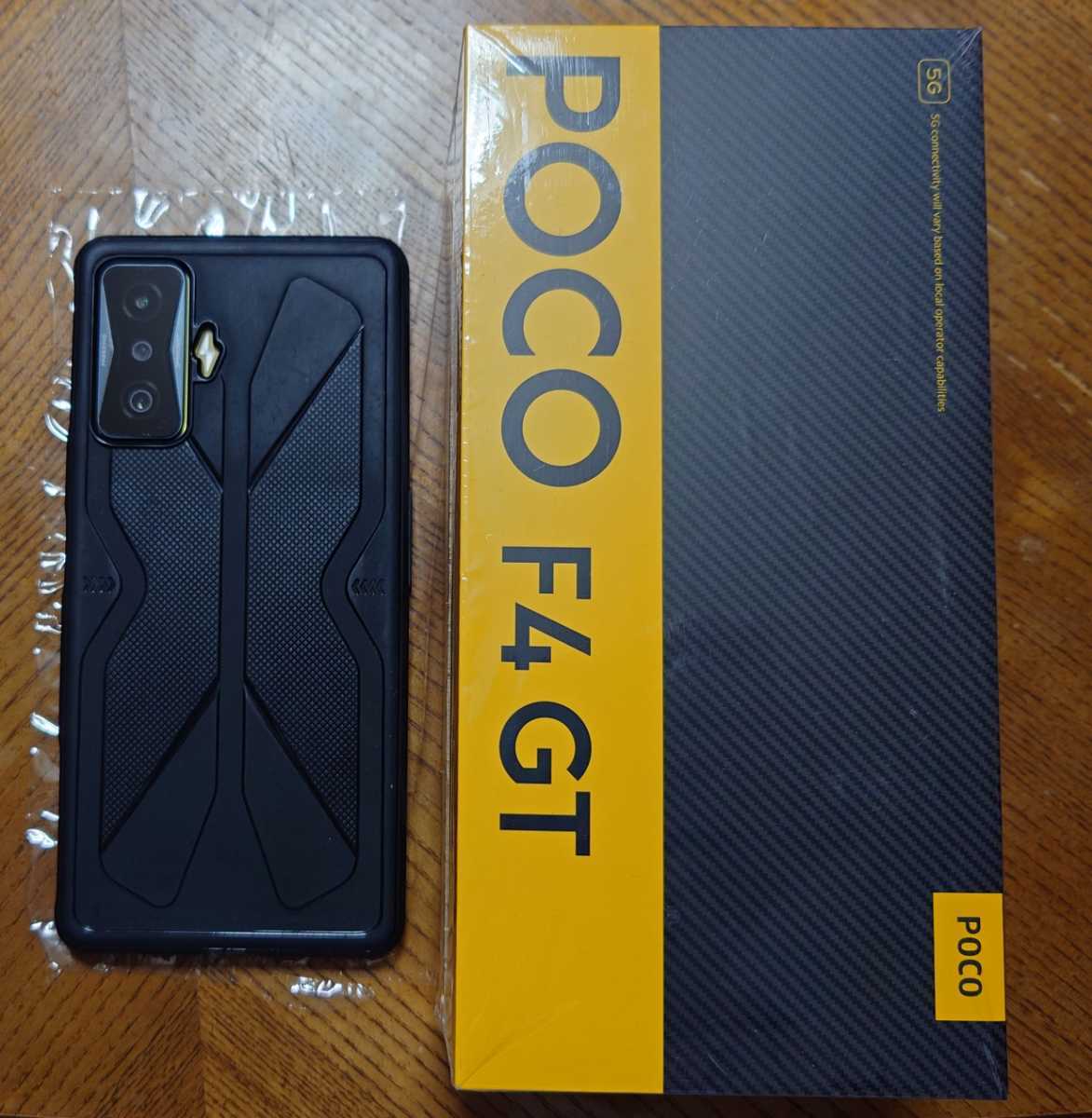 即発送 送料無料 超美品 POCO F4 GT 8GB/128GB サイバーイエロー 残債