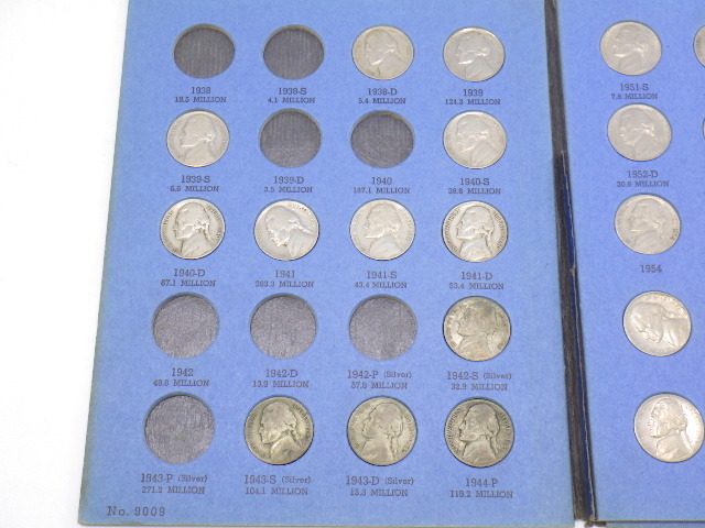 h2L123Z- JEFFERSON NICKEL SILVER COLLECTION 5セント ジェファーソン
