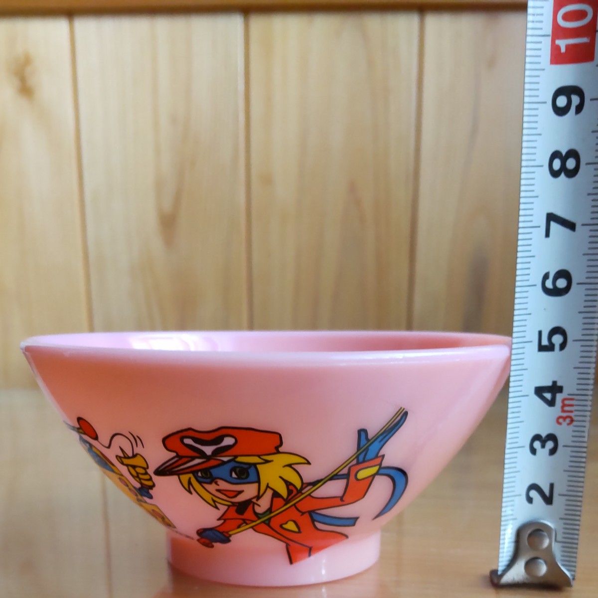 ヤッターマン　昭和レトロ　茶碗　１つ　新品未使用　レア　子供用　お茶碗　ライスボウル　プラスチック製　