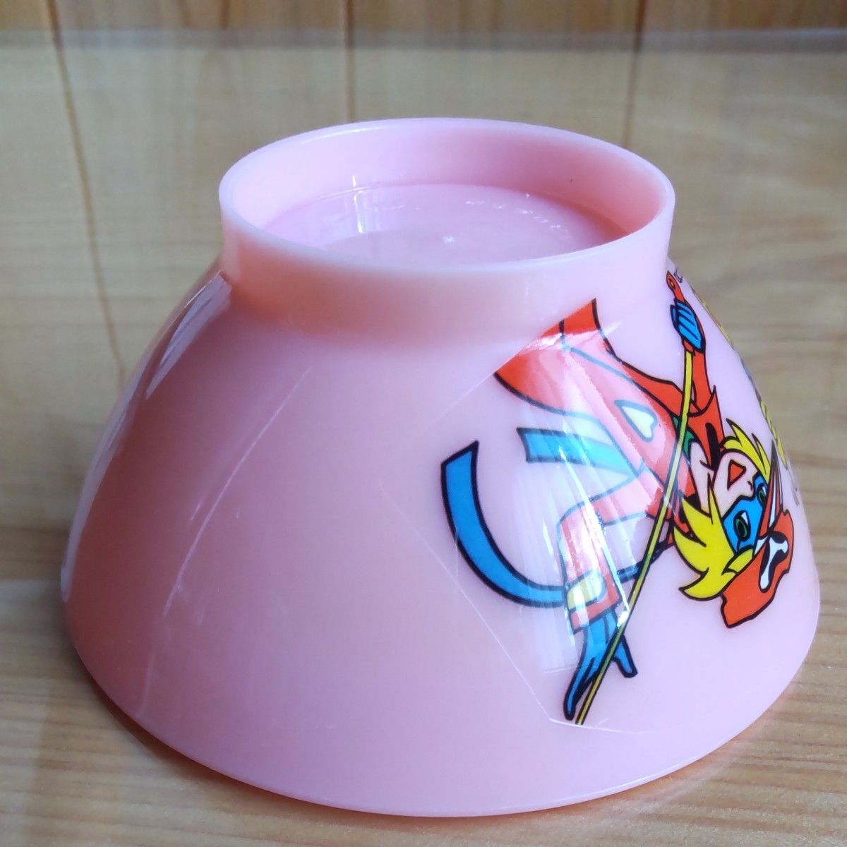 ヤッターマン　昭和レトロ　茶碗　１つ　新品未使用　レア　子供用　お茶碗　ライスボウル　プラスチック製　