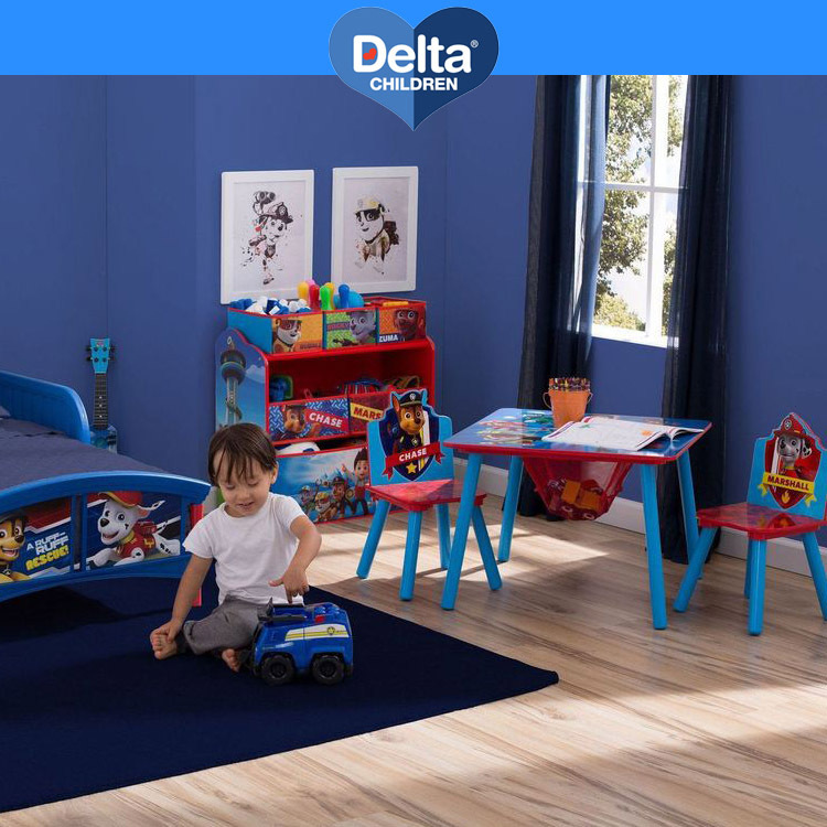  Delta pau* Patrol table & chair storage attaching child furniture writing desk chair 3 point set paupatoDelta