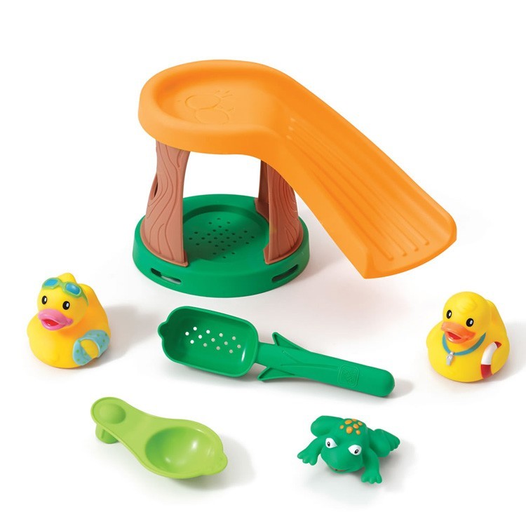  водные развлечения оснащение для игровой площадки игрушка Duck фунт вода стол веранда салон наружный подножка 2 STEP2 842700