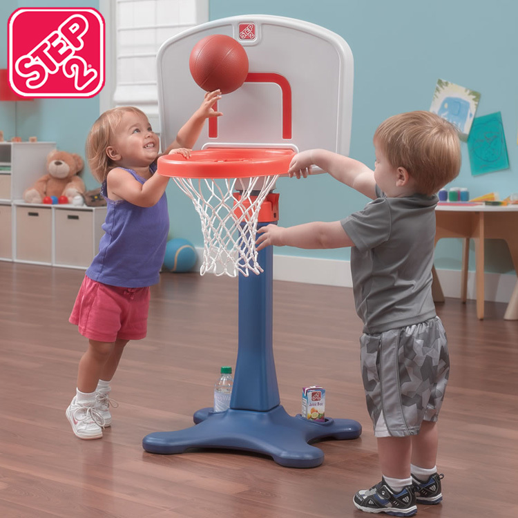 スポーツ遊具 玩具 シュートフープ Jr. バスケットボール セット バスケットゴール STEP2 7356WM