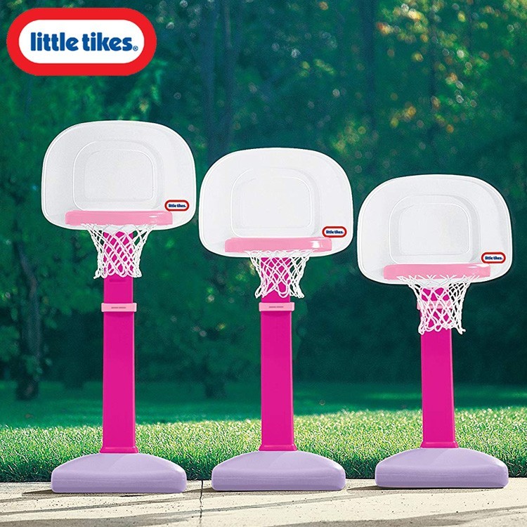 スポーツ玩具 リトルタイクス バスケットゴール セット 1歳半から ピンク スポーツ遊具 玩具 Littletikes 621383
