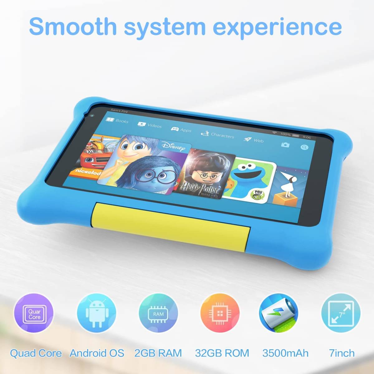 ☆お子様の動画・学習用に☆子供用タブレット キッズ iPad Android