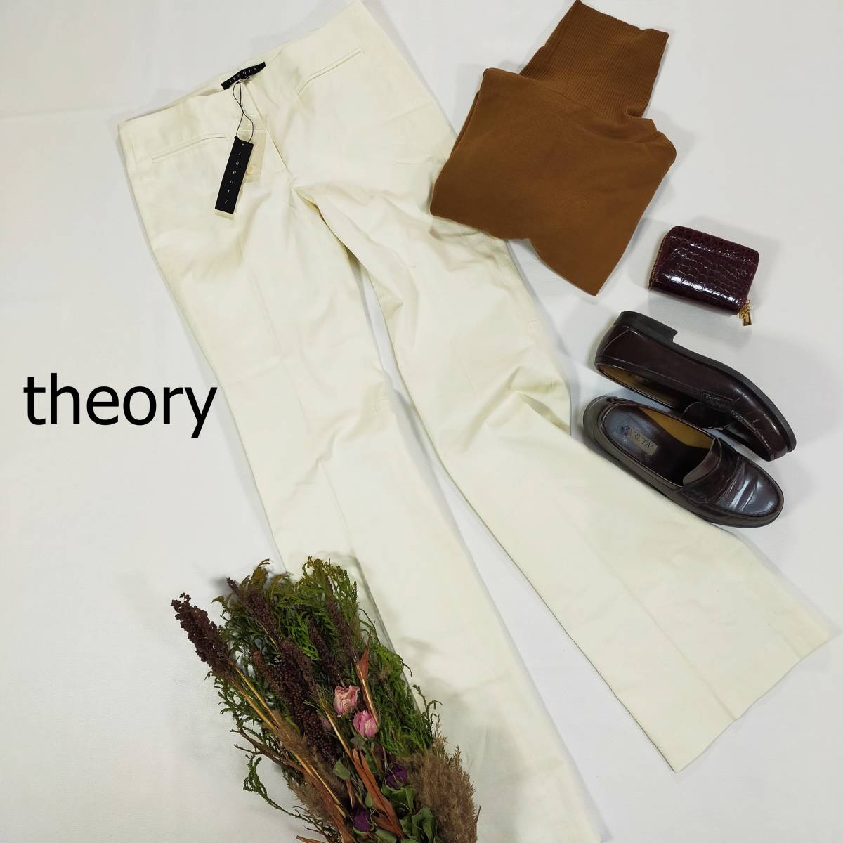 日本最大の セオリー 新品タグ付き theory 1961 未使用タグ付き ロング