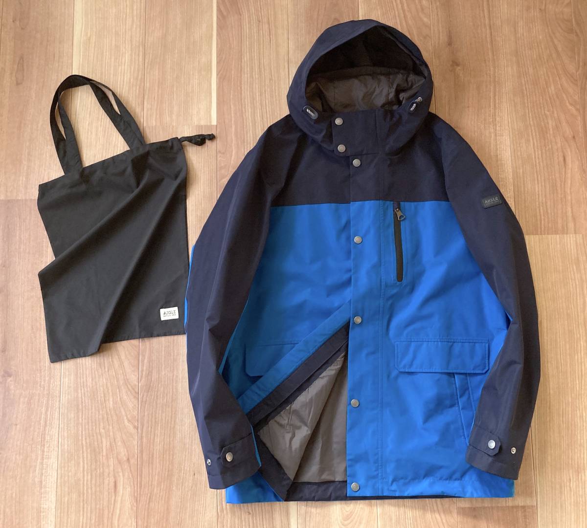 5.2 ten thousand * AIGLE / waterproof durability * waterproof *. manner GORE-TEX DALAVEN / DARK NAVY / L size / Aigle Gore-Tex dala Ben jacket 