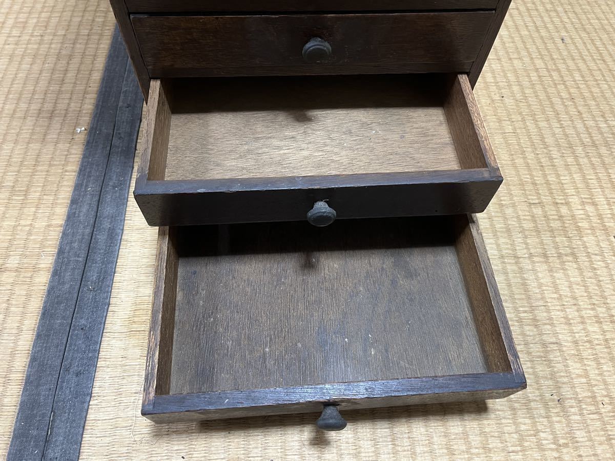 レア 昭和 昭和レトロ レターケース 木彫り 木製 花 小物入れ