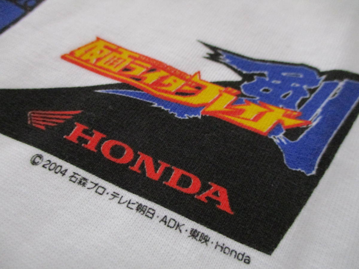  unused BANDAI×HONDA Bandai Honda Kamen Rider Blade . T-shirt M size 