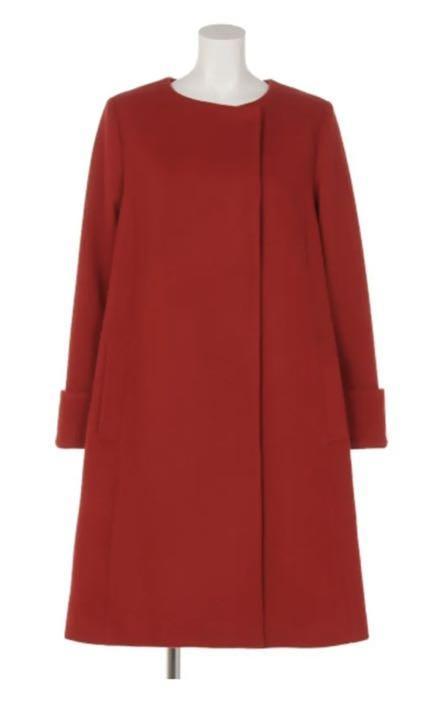 *Apuweiser-riche Apuweiser-riche * stole attaching .3WAY coat * red * size 1(S)