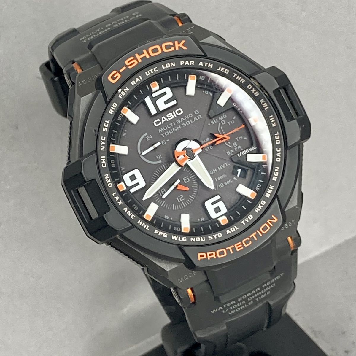 極美品 G-SHOCK GW-4000-1AER グラビティマスター スカイコックピット