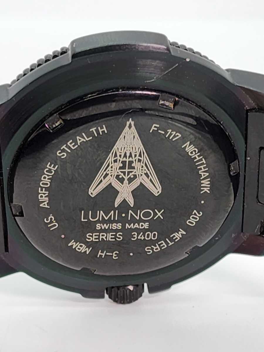 LUMINOX F-117 SERIES3400 電池交換済み 腕時計(アナログ) 時計 メンズ 新品即日出荷