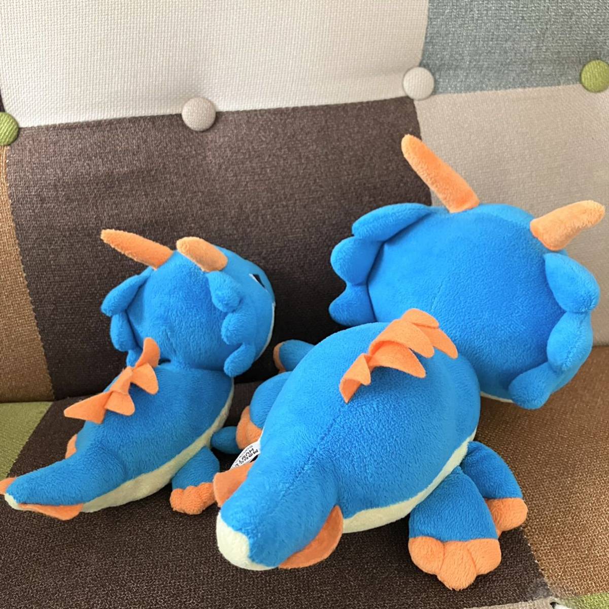 モンスターハンター ぬいぐるみ 2点 モンスターハンター ぬいぐるみ ラギアクルス 通常サイズ&L