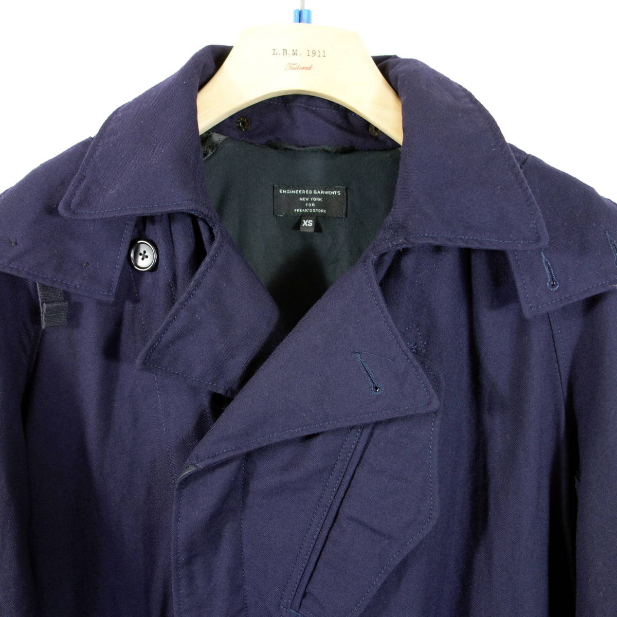 【名作】エンジニアードガーメンツ　ウールサージ　ストームコート　フリークスストア別注　Engineered Garments　（New Storm  Coat）