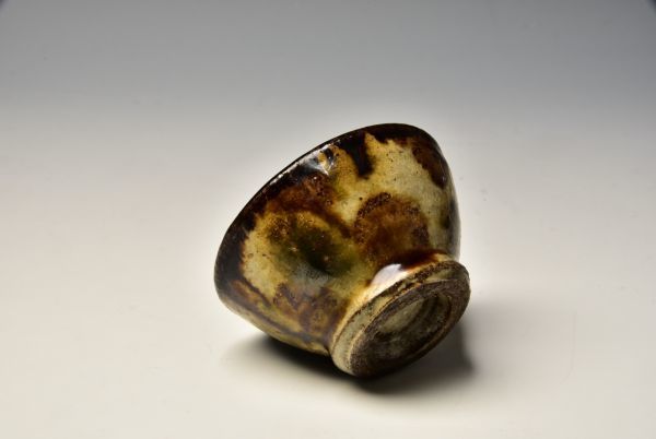 Yahoo!オークション - 琉球 古琉球 沖縄 壺屋 やちむん 三彩 盃