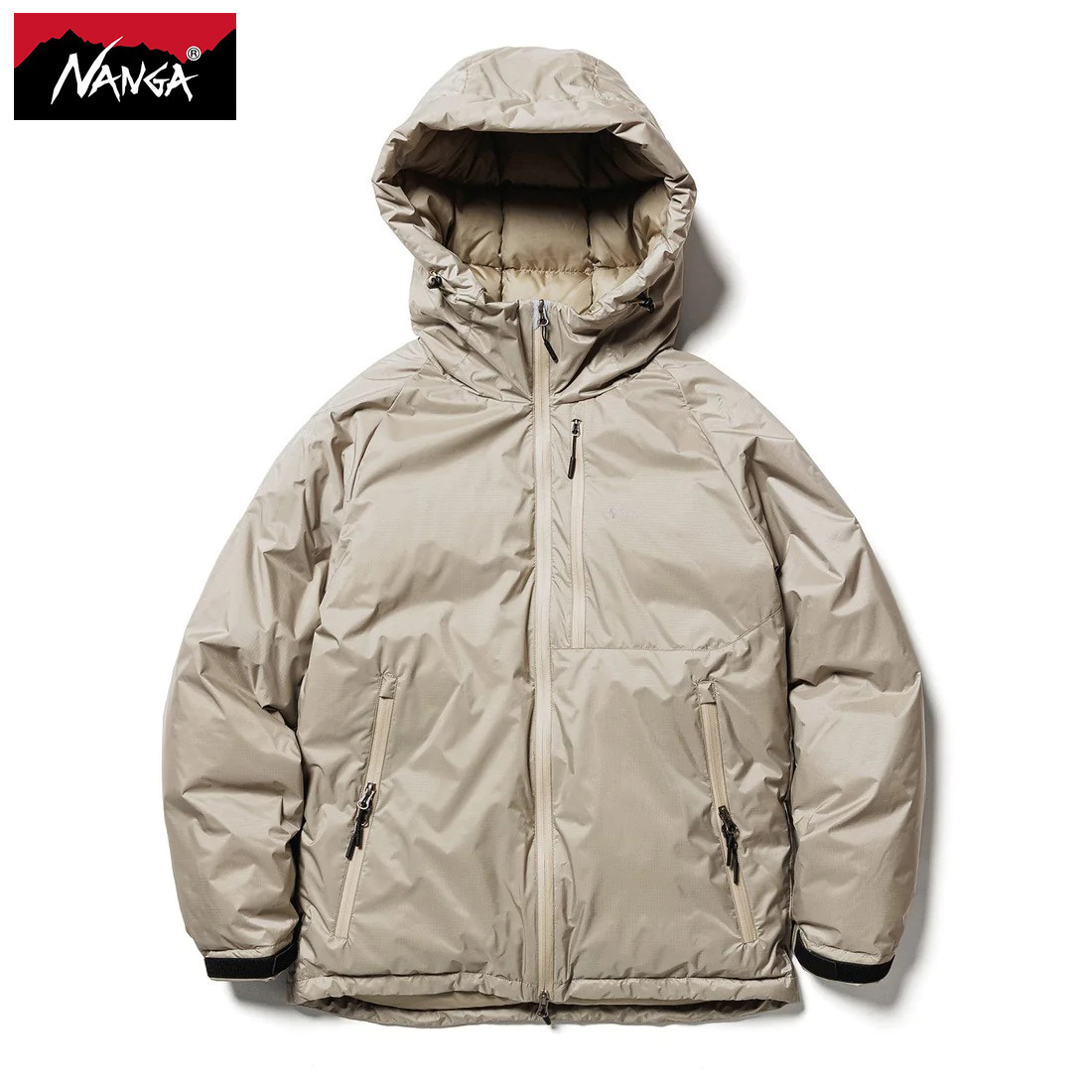 22FW【Nanga ナンガ/AURORA DOWN JACKET/オーロラダウンジャケット/BEG/XLサイズ】mtr