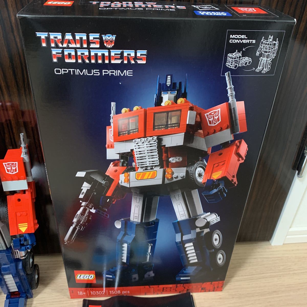 美品 LEGO Icons レゴ オプティマスプライム 10302 トランスフォーマー