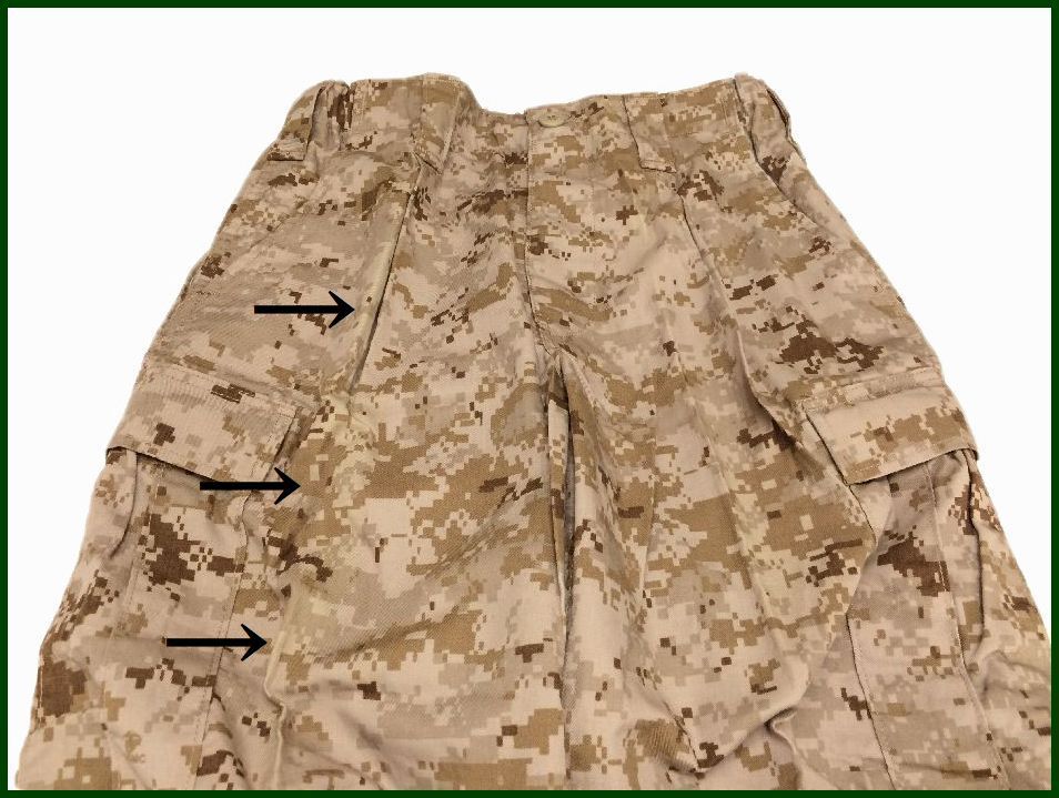 okinawa　base　米軍　実物　米海兵隊　FROG　USMC　デザート　コンバットパンツ　S-R　ARAMID　難燃　未使用品　②_画像3