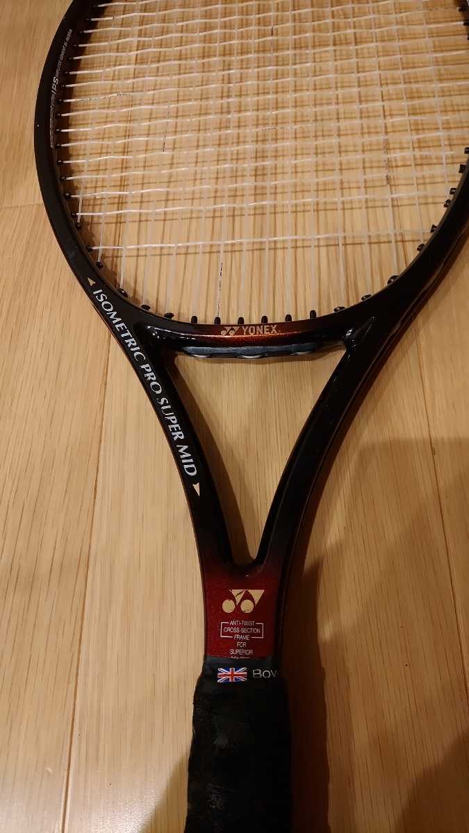 YONEX ヨネックス ISOMETRIC PRO SUPER MID UXL-1 硬式テニスラケット_画像2