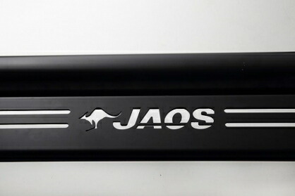 ジャオス ハイエース 200系 フロントスキッドバー ブラック B150202D JAOS_画像3