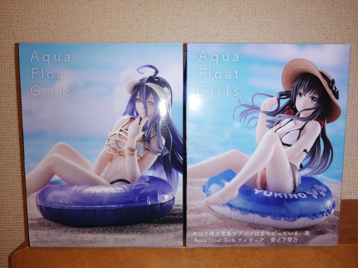 高品質新品 Aqua Float Girls フィギュア エキドナ アルベド 2セット