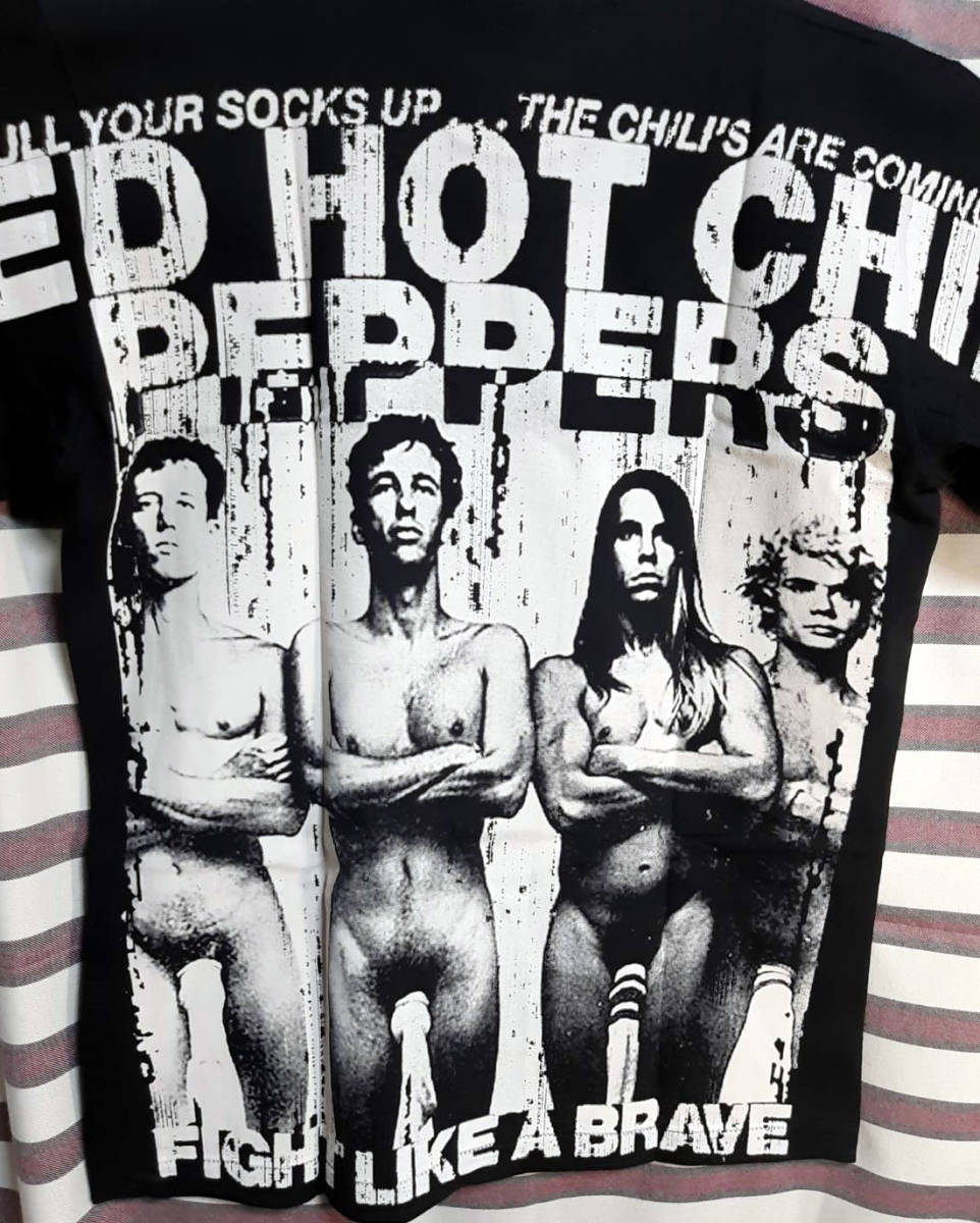 レア柄 希少★レッチリTシャツ 両面プリント　バンドTシャツ【 送料無料 】◆RED HOT CHILI PEPPERS　レッドホットチリペッパーズ