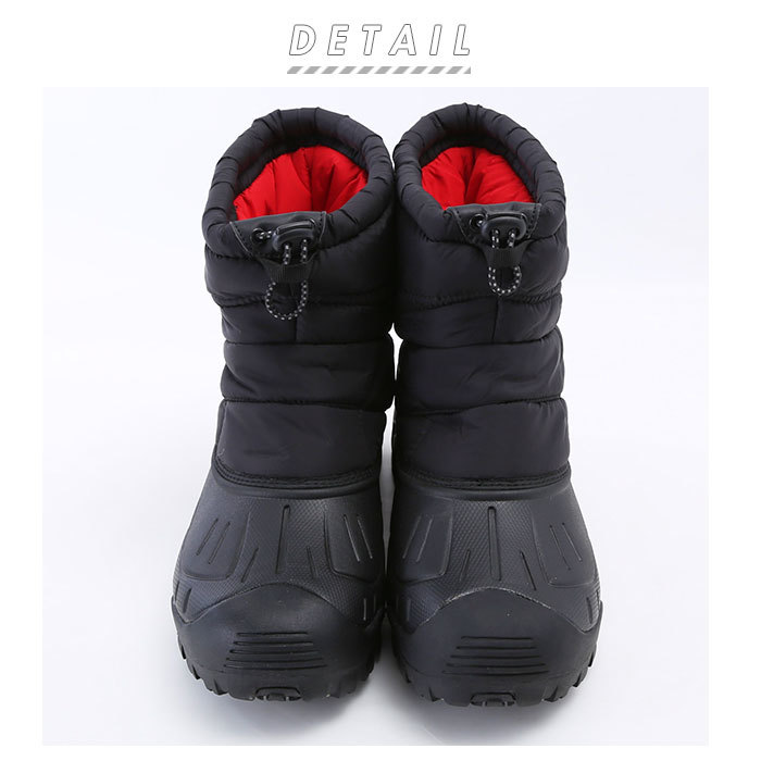 * черный * 25cm-25.5cm снегоступы мужской женский почтовый заказ Alba -toru боты черный защищающий от холода обувь женский мужской теплоизоляция b