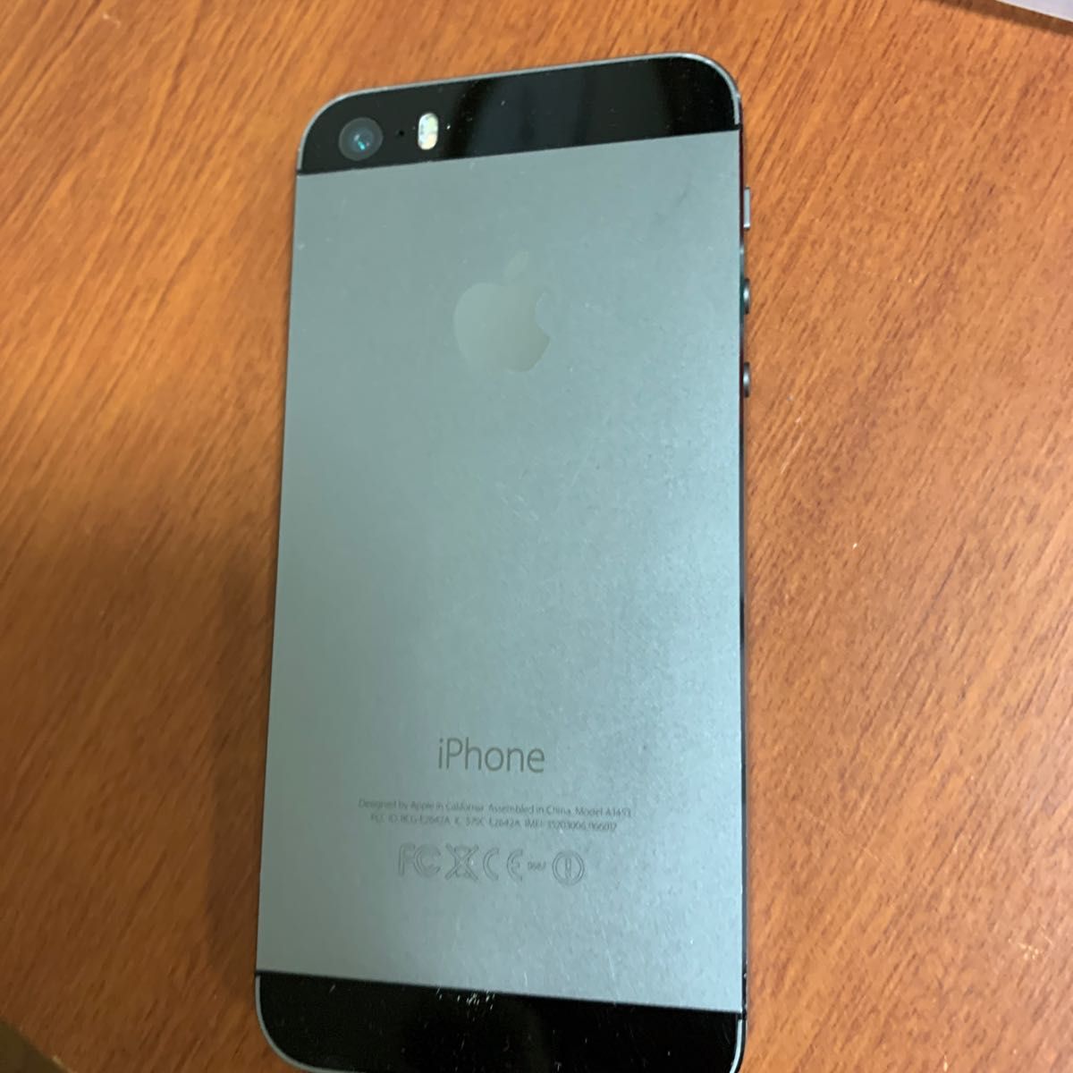 iPhone5s 本体 ジャンク スペースグレー 16GB iPhone ドコモ