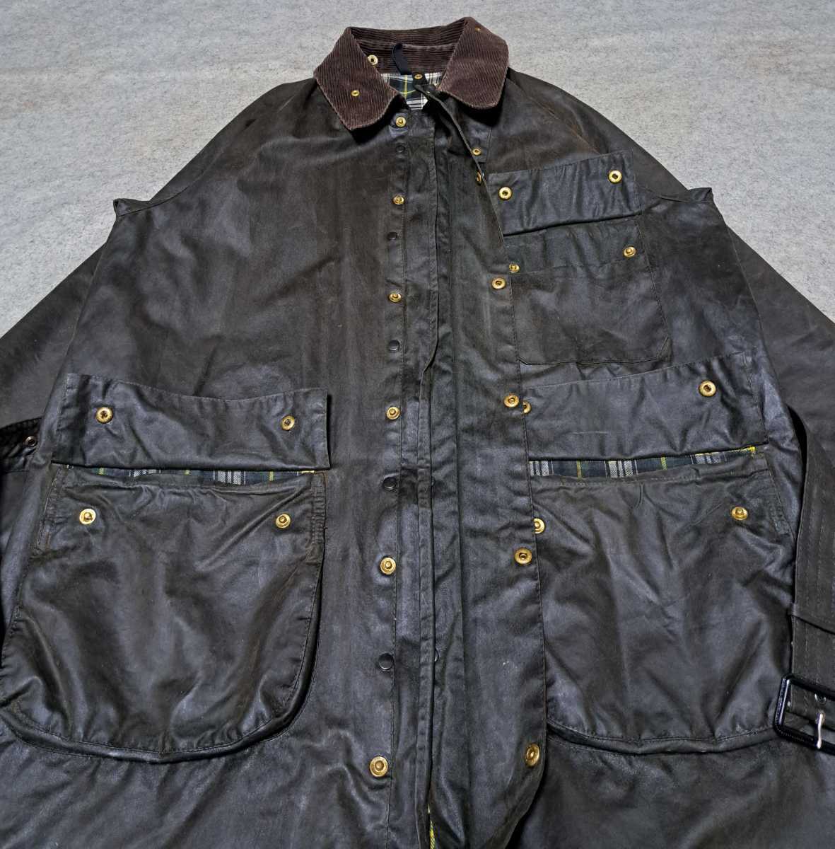 希少　90s　ミント　　バブアー　42 　ソルウェイジッパー　Barbour Solway Zipper　　ヴィンテージ　80s 90s_画像5