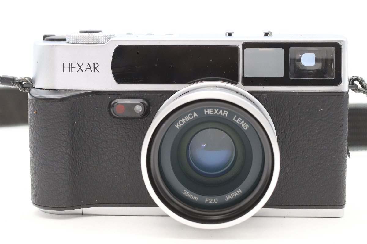 KONICA コニカ HEXAR SILVER 35mm F2.0 ヘキサー コンパクトカメラ