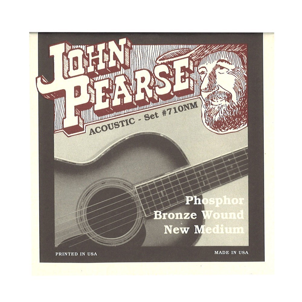 John Pearse 710NM アコースティックギター弦 13-55×6セット