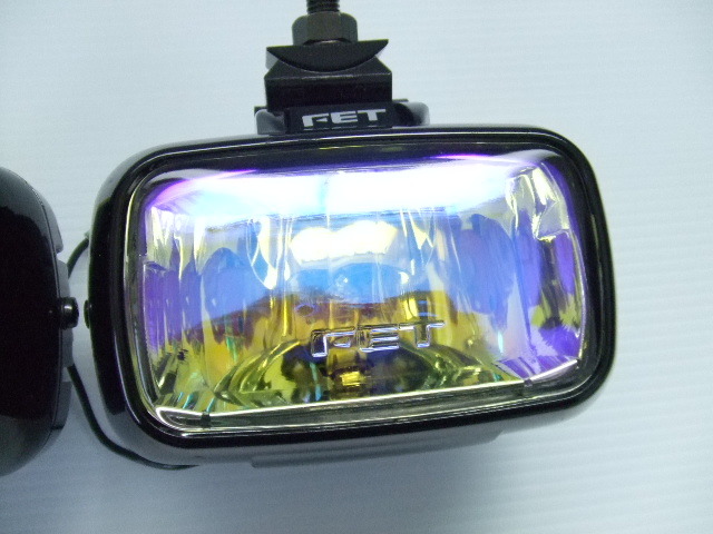  that time thing new goods FET MS-5 rectangle 13cm foglamp old car Showa era multi reflector ion crystal assistance light off-road MS5 CATZ CZL20 square shape 