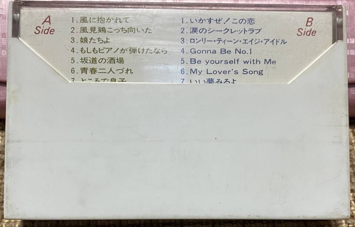 中古カセットテープ現状出品：西田敏行 / もしもピアノが弾けたなら (カセットテープ)_画像4
