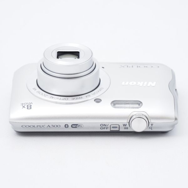 Nikon ニコン デジタルカメラ COOLPIX A300 光学8倍ズーム 2005万画素 シルバー A300SL #5404_画像7