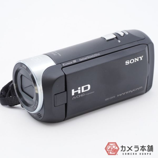 SONY ソニー ビデオカメラ Handycam HDR-CX470 ブラック 内蔵メモリー