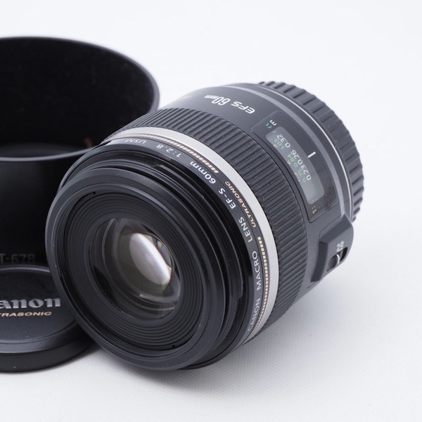 Canon キヤノン単焦点マクロレンズ EF-S60mm F2.8マクロ USM APS-C対応 #5606 