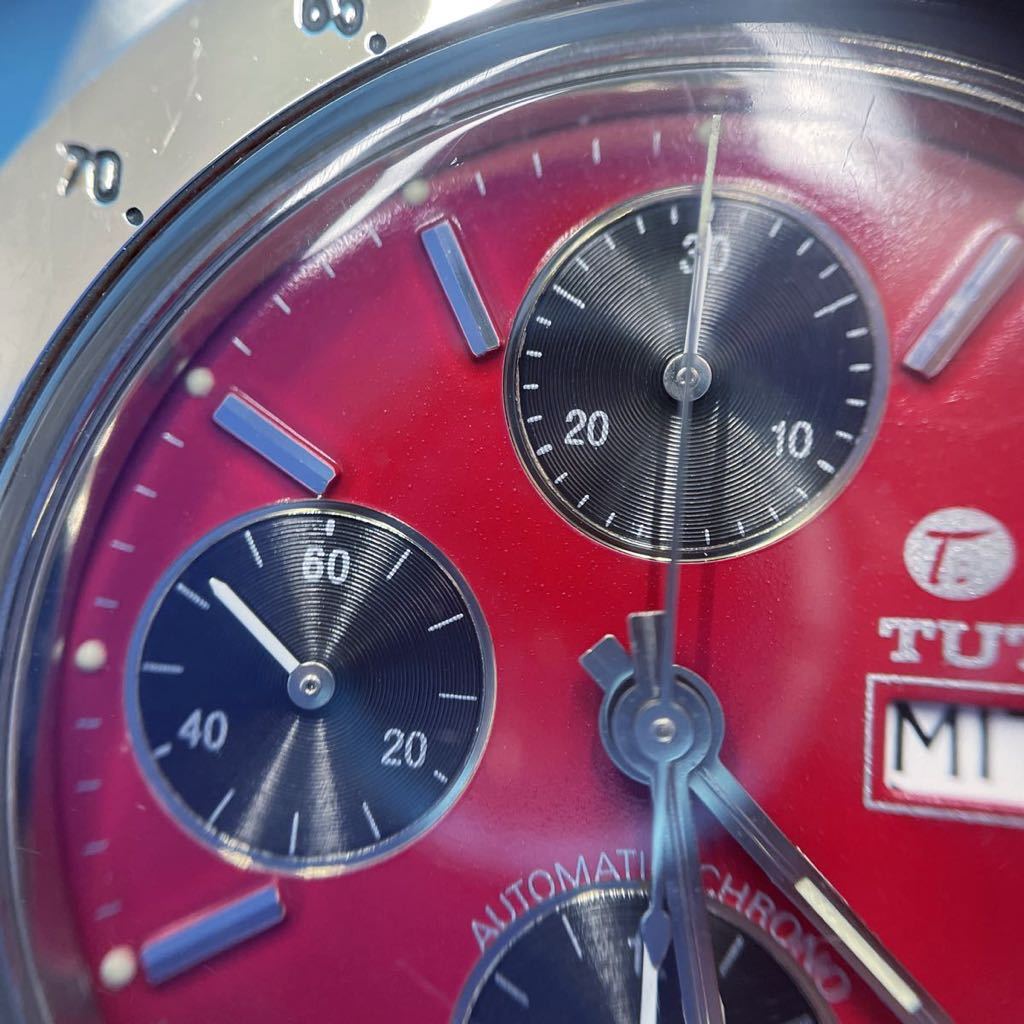 レア【希少 バルジュー7750搭載】TUTIMA チュチマ グラスヒュッテ 希少