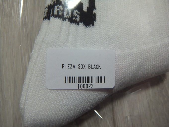  new goods unopened PIZZA OF DEATH PIZZA SOX TRICOLOR & BLACK 2 pairs set * pizza obtes socks socks tricolor black 
