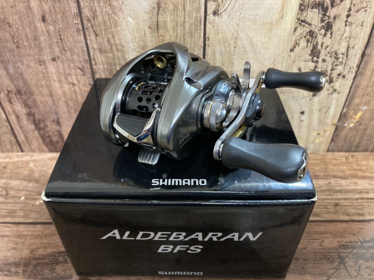 1円スタート シマノ 16 アルデバラン BFS 右 ルアー フィッシング ベイト リール ベイトフィネス トラウト アジング メバリング バス