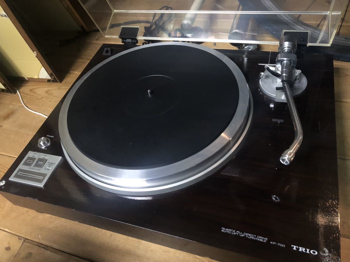 オープニング大放出セール TRIO KP-700D レコードプレイヤー 動作品 asakusa.sub.jp