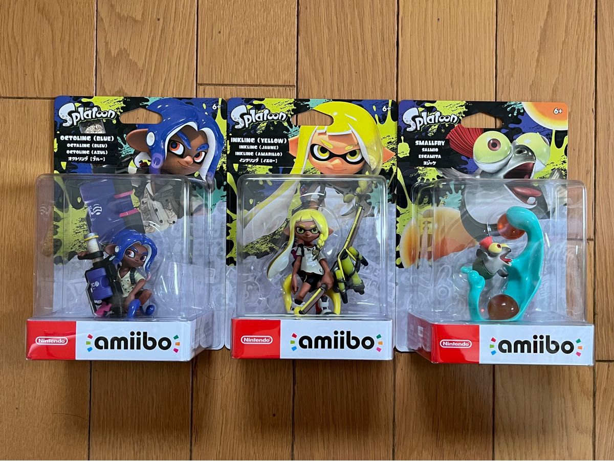 新品・未開封　スプラトゥーン3 amiibo 3体セット&Switch Proコントローラー スプラトゥーン3エディション　