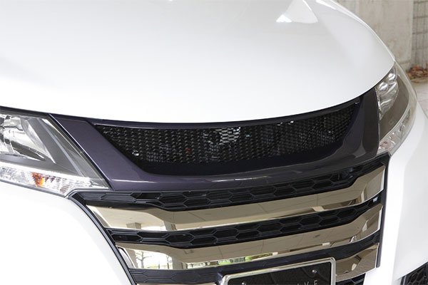 サービス M'z SPEED フロントグリル クリスタルブラックパール塗装済
