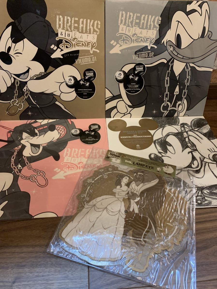 新品 Breaks & Beats 3枚セット ディズニー レコード 新製品 3360円