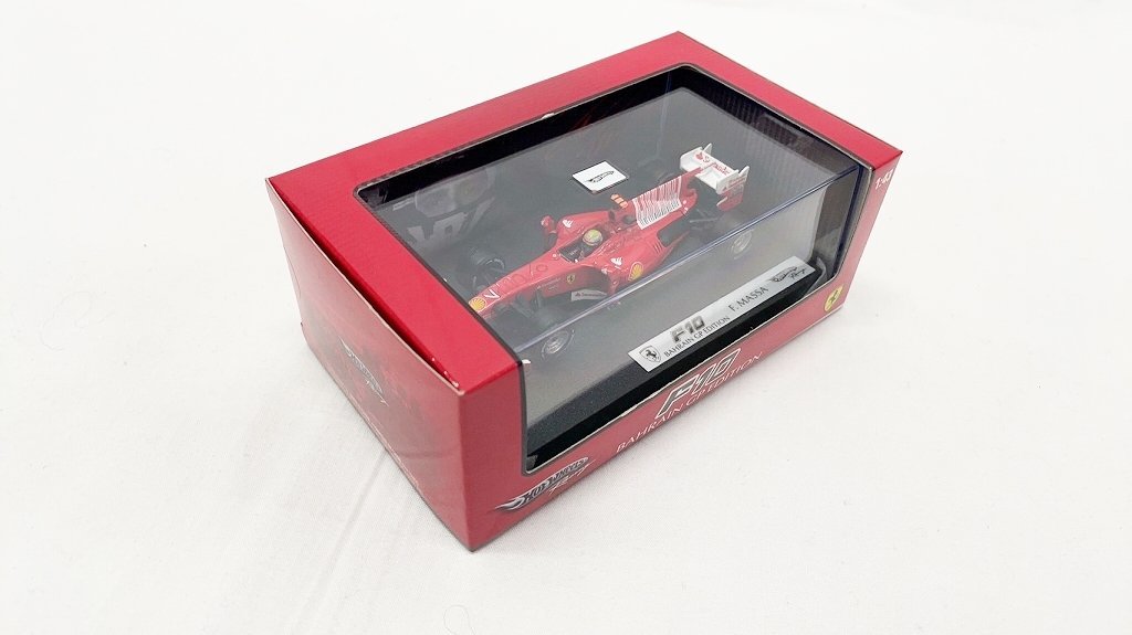 HOT WHEELS ホットウィール MATTEL Ferrari F10 BAHRAIN GP EDITION #7 F.Massa フェラーリ バーレーンGP フェリペマッサ未開封 HWA1-215_画像4