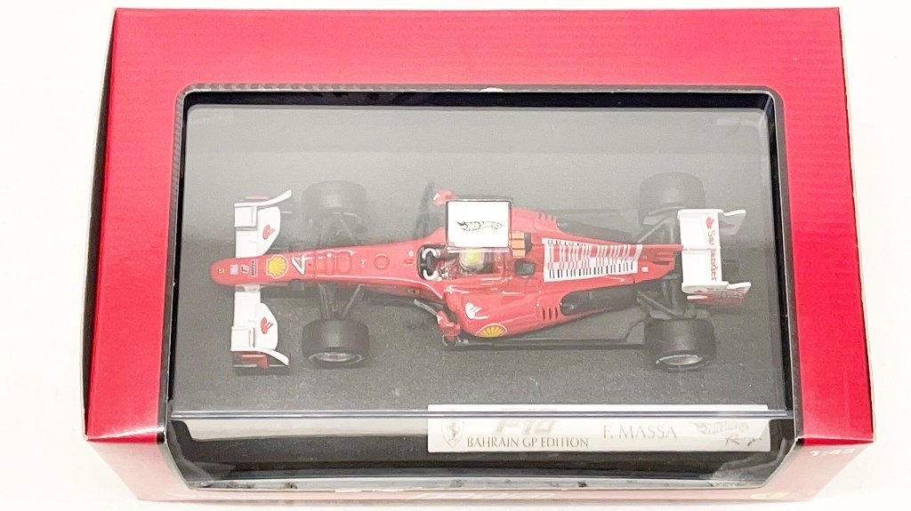 HOT WHEELS ホットウィール MATTEL Ferrari F10 BAHRAIN GP EDITION #7 F.Massa フェラーリ バーレーンGP フェリペマッサ未開封 HWA1-215_画像2