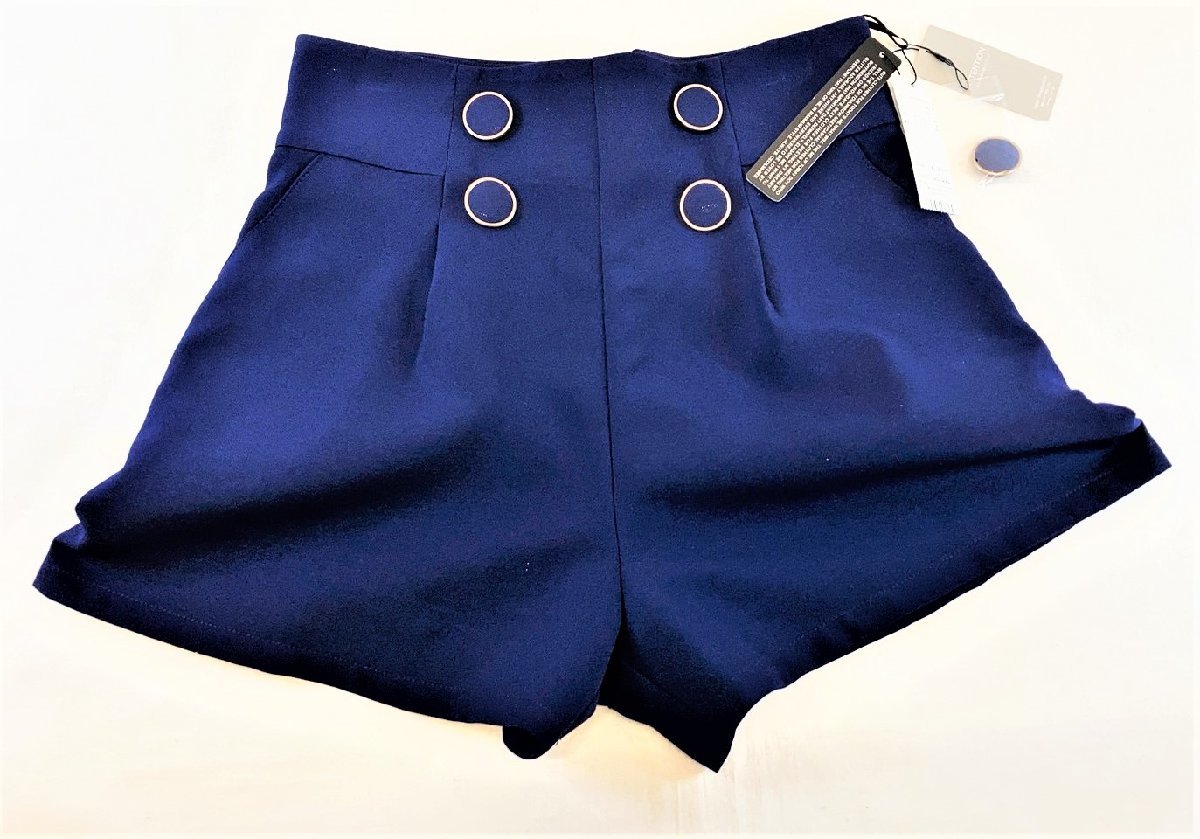 CECIL McBEE Cecil McBee navy series culotte size S old clothes lady's tag attaching unused goods IP-7 20221220
