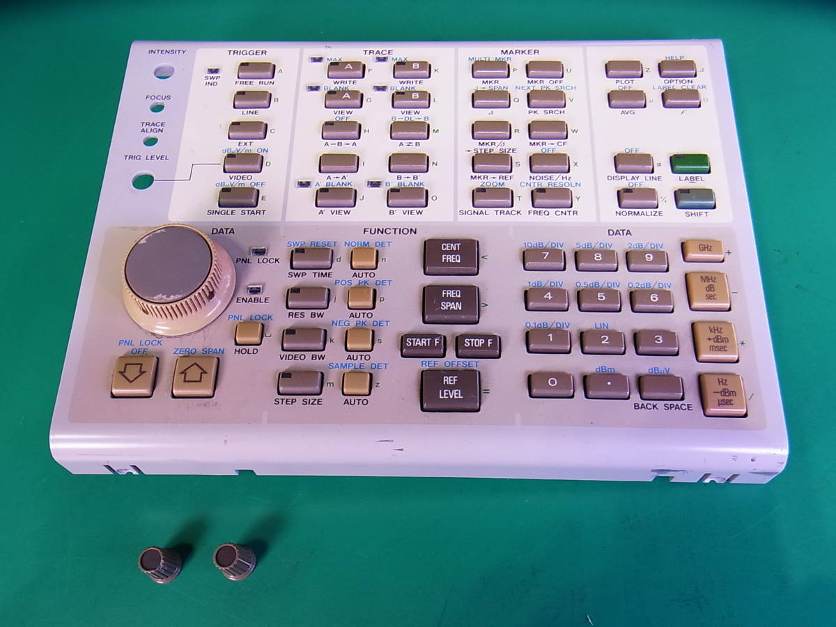 国内発送 ■■【即決】ADVANTEST SPECTRUM ANALYZER スペクトラムアナライザ TR4173/E 分解パーツ 操作パネル 電気計測器 国内発送 ■■【即決】ADVANTEST SPECTRUM ANALYZER スペクトラムアナライザ TR4173/E 分解パーツ 操作パネル 電気計測器