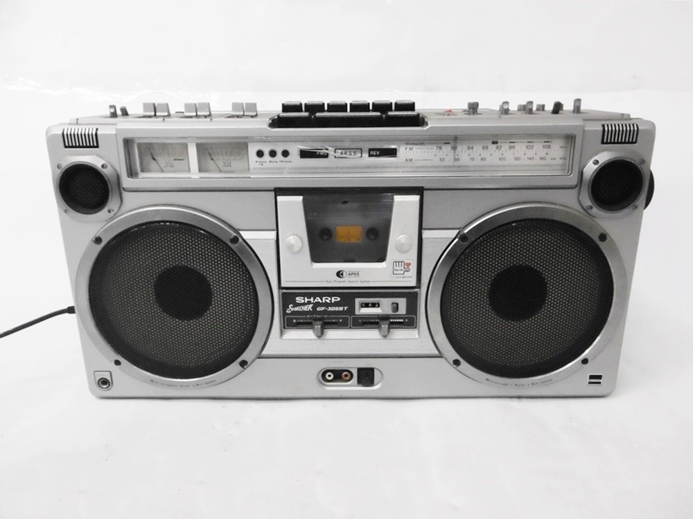 ヤフオク! - ◇ SHARP シャープ GF-305ST ラジオ付ステレ...