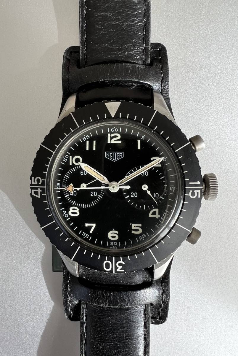 HEUER ホイヤー　ミリタリー フライバック クロノグラフ（中古品）_画像1